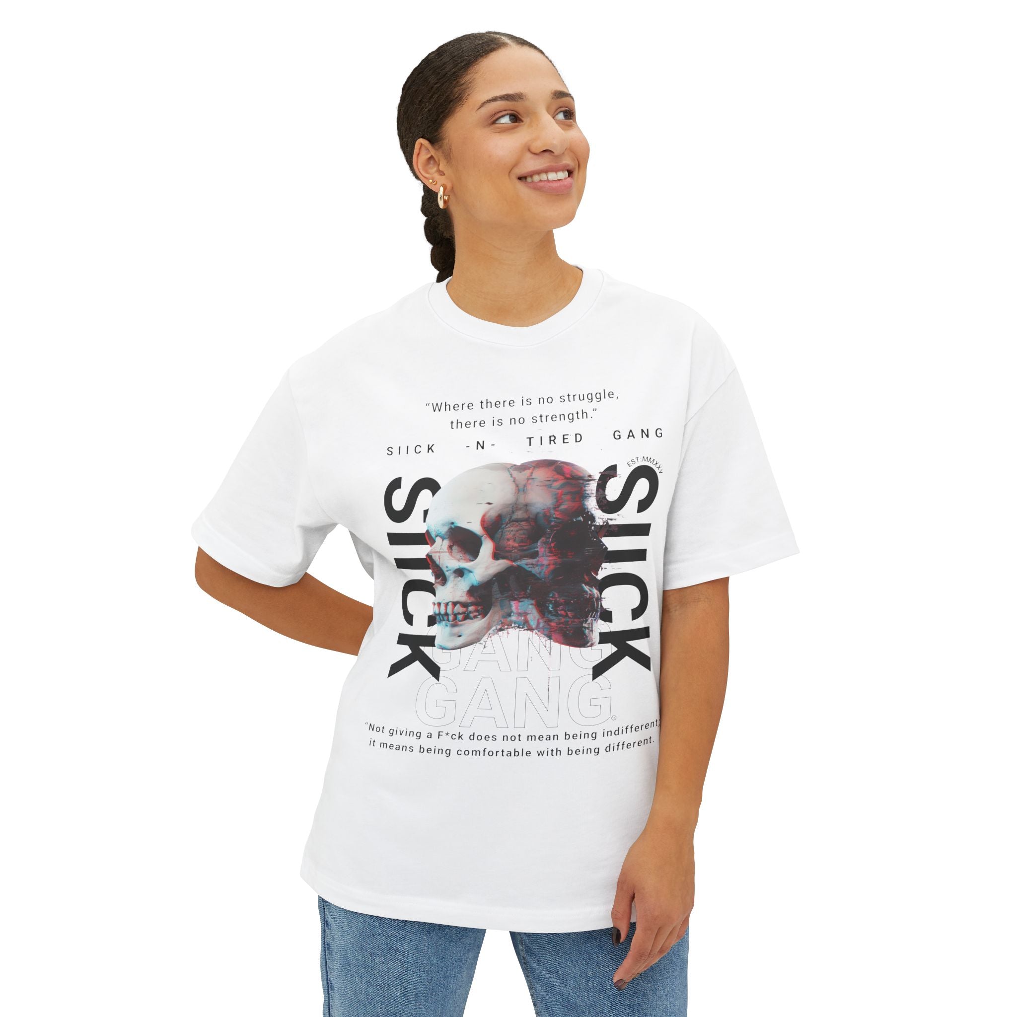 "Evolve. Speak Up. Unite" NO front logo