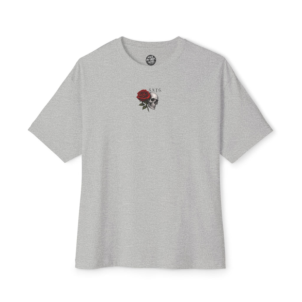 “LOVE OUTLASTS HATE” (S.N.T.G.) W/FRONT LOGO