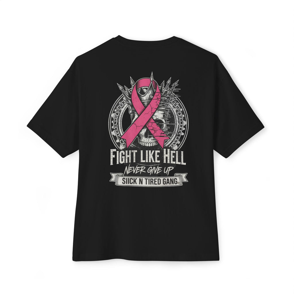 "Fight Like Hell Breast Cancer Awareness Tee"