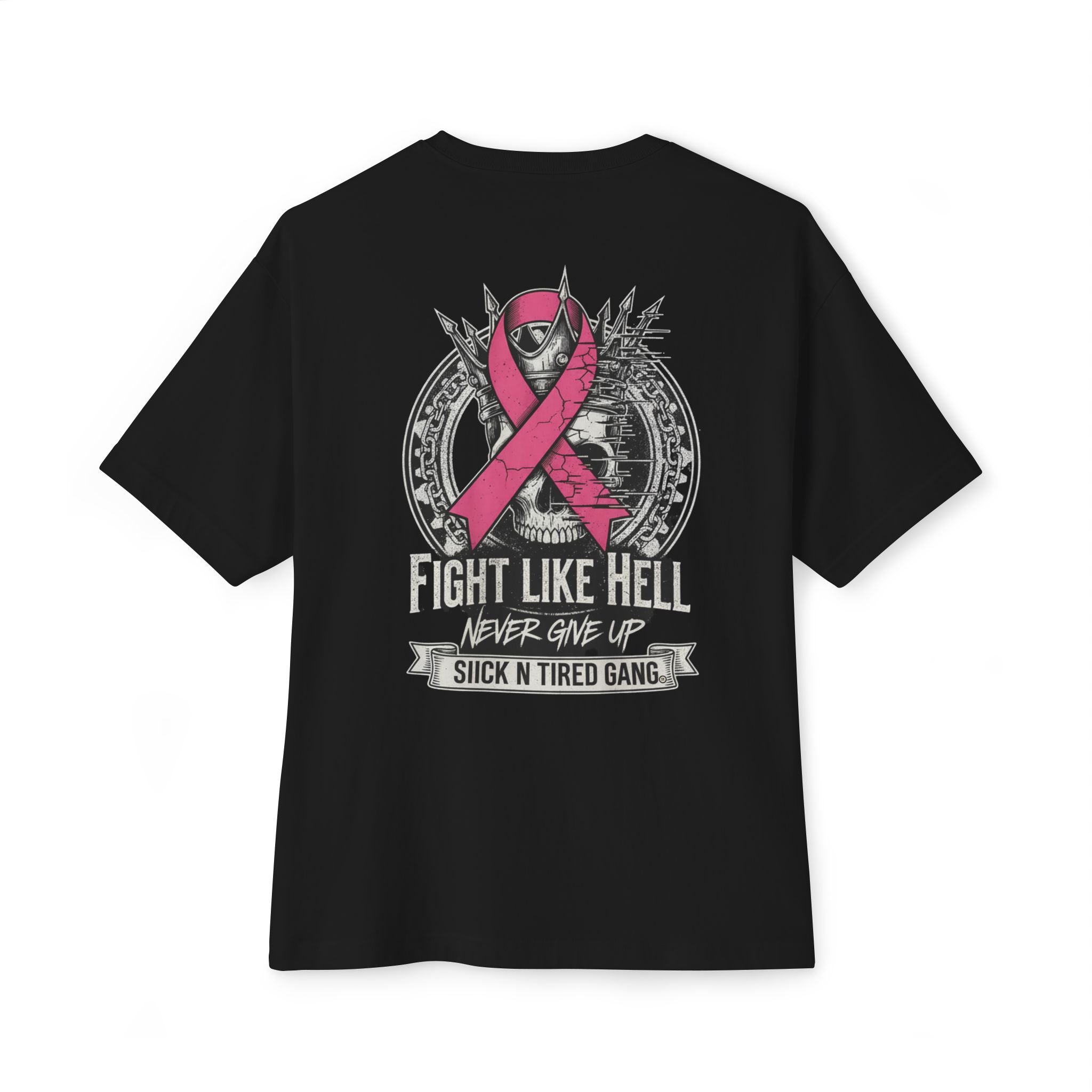 "Fight Like Hell Breast Cancer Awareness Tee"