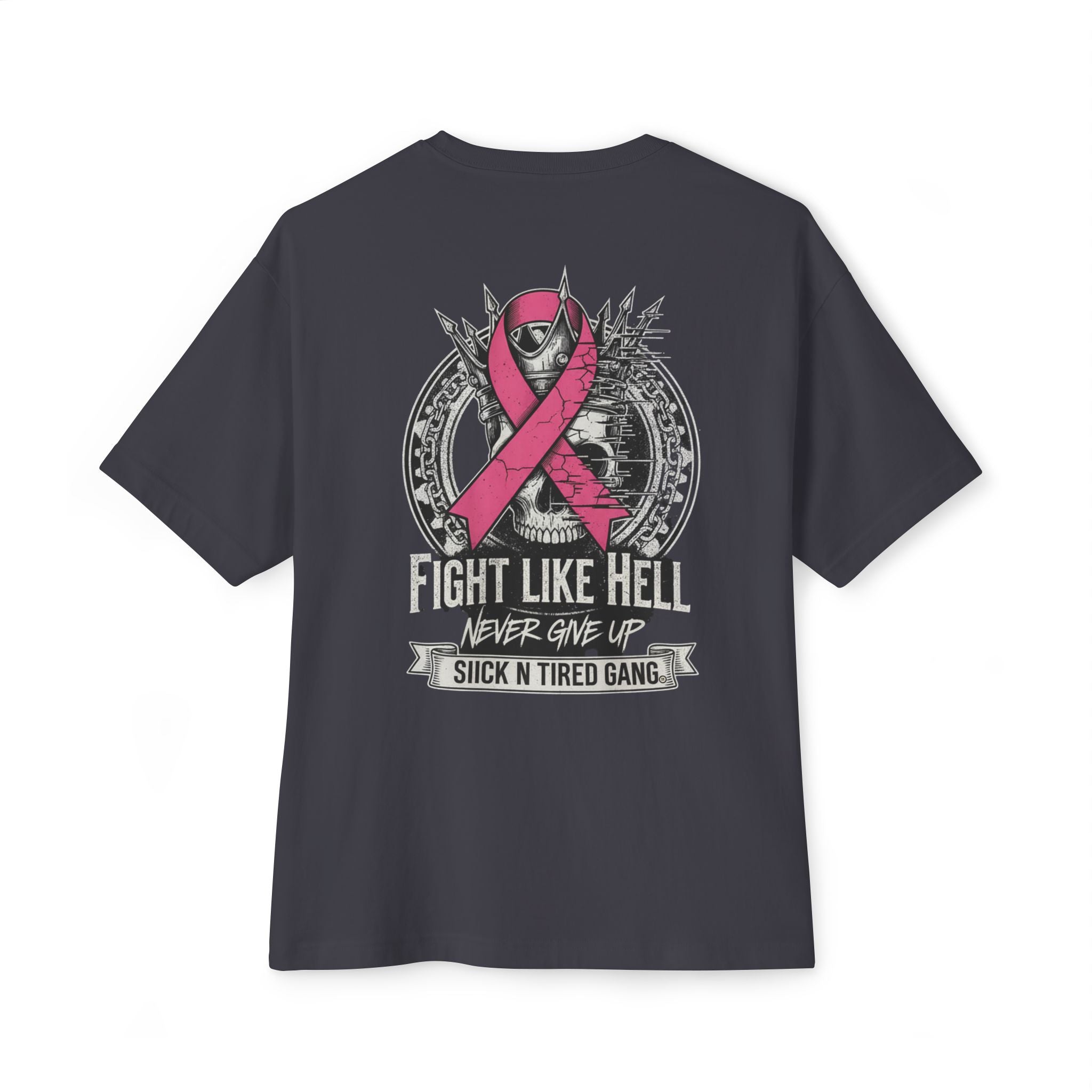 "Fight Like Hell Breast Cancer Awareness Tee"