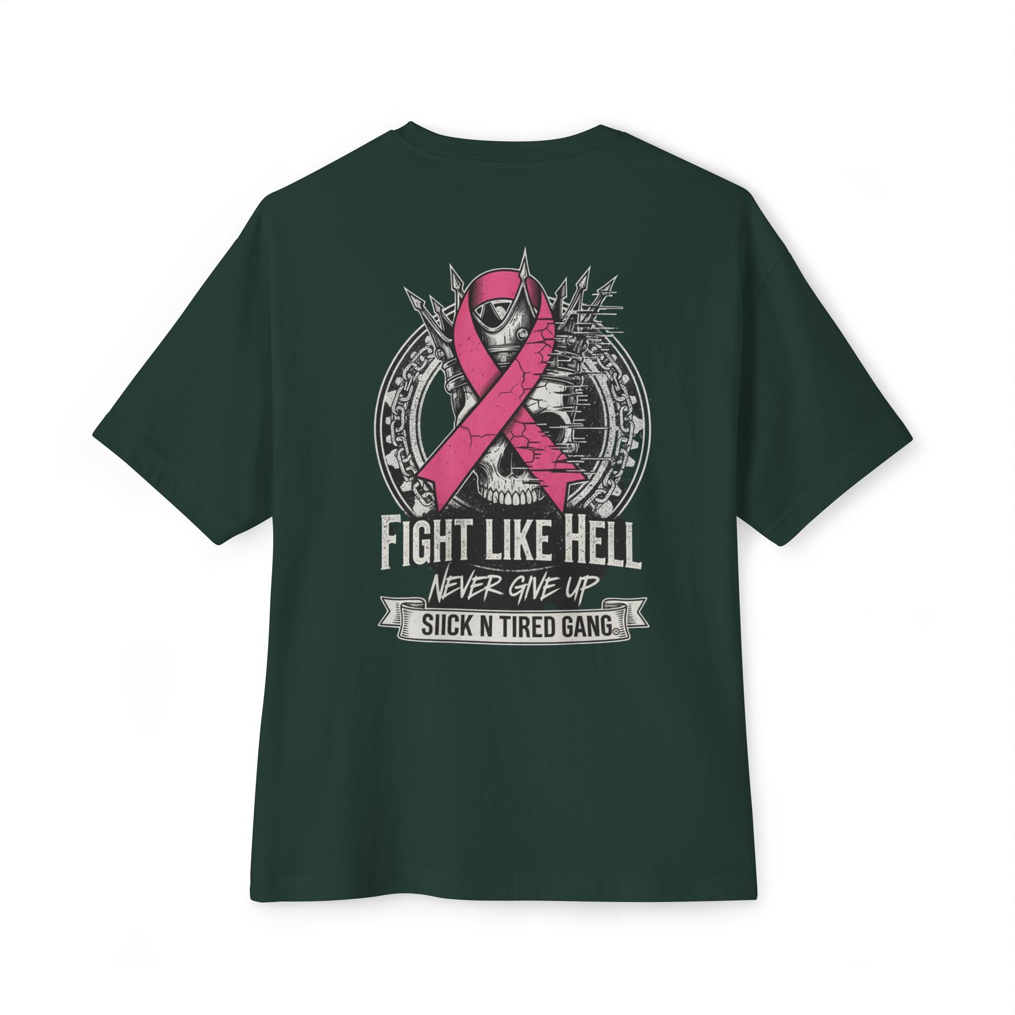 "Fight Like Hell Breast Cancer Awareness Tee"