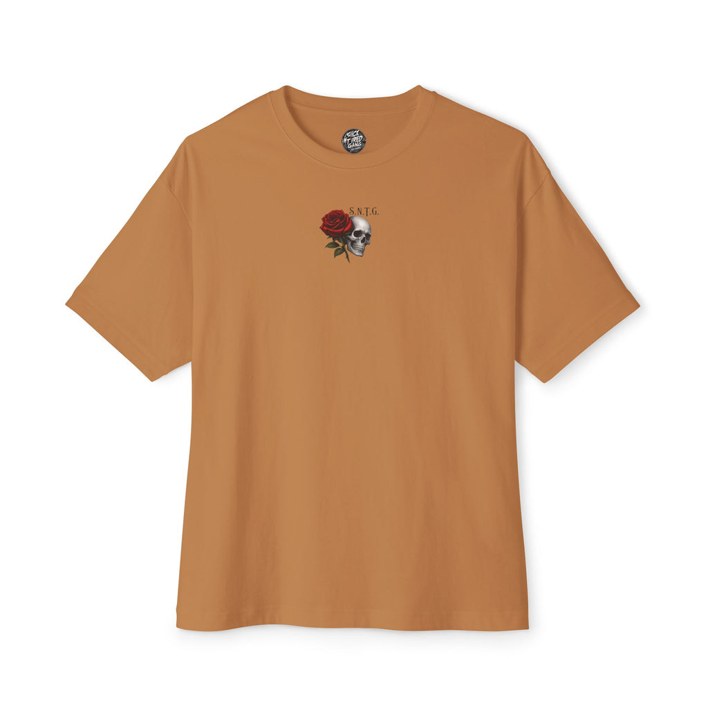 “LOVE OUTLASTS HATE” (S.N.T.G.) W/FRONT LOGO