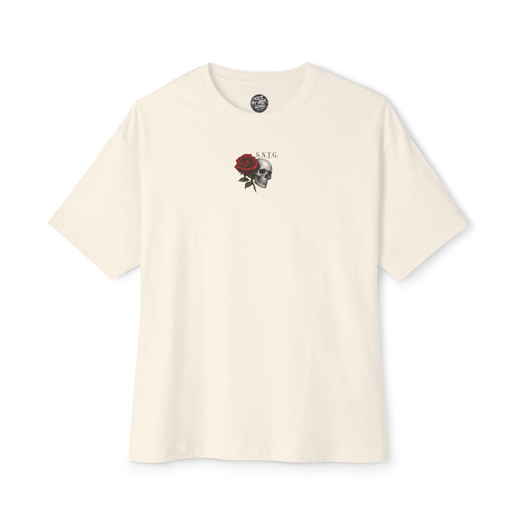 “LOVE OUTLASTS HATE” (S.N.T.G.) W/FRONT LOGO