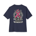 "Fight Like Hell Breast Cancer Awareness Tee"